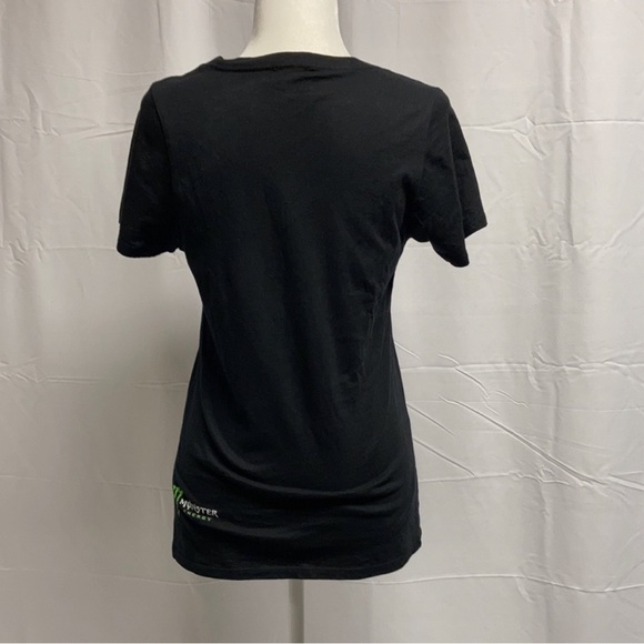 Monster Energy Small V-Neck T-Shirt - Picture 4 of 6